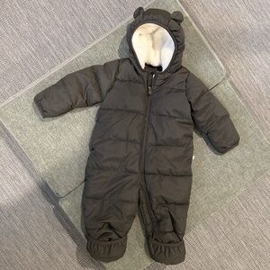 Baby Gap hooded zip up snow suit